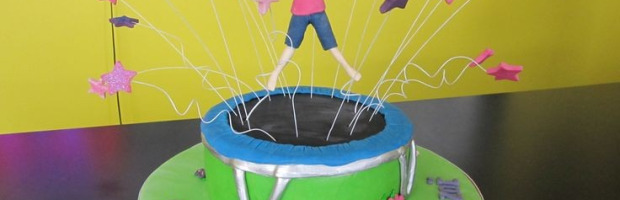 Plan je thuis een verjaardagsfeestje op een 430 trampoline?